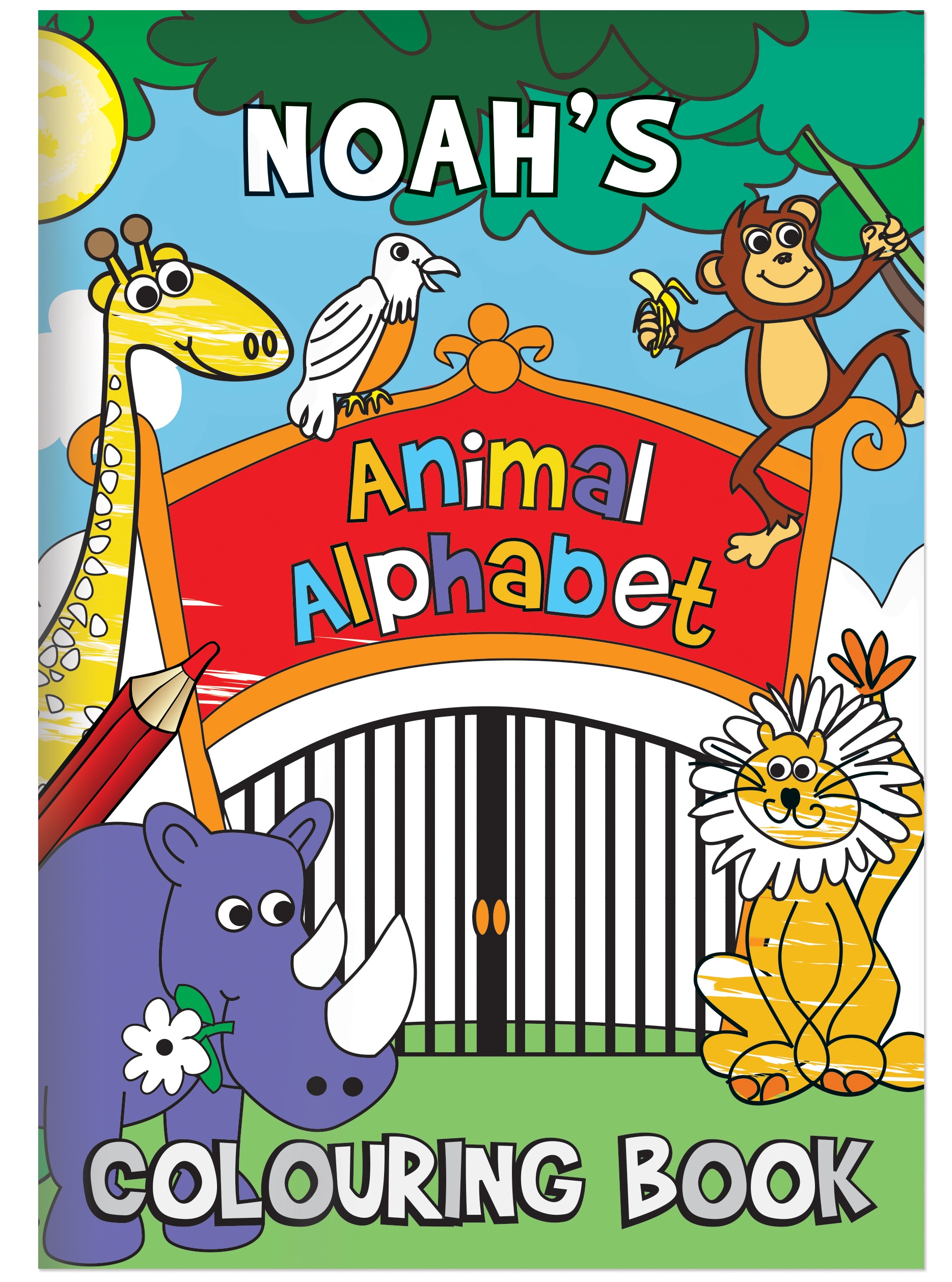 Personalised Colouring Book